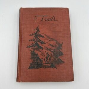 Vintage‎ Trails 1941 Realm Of Reading Hardcover School Book Reader